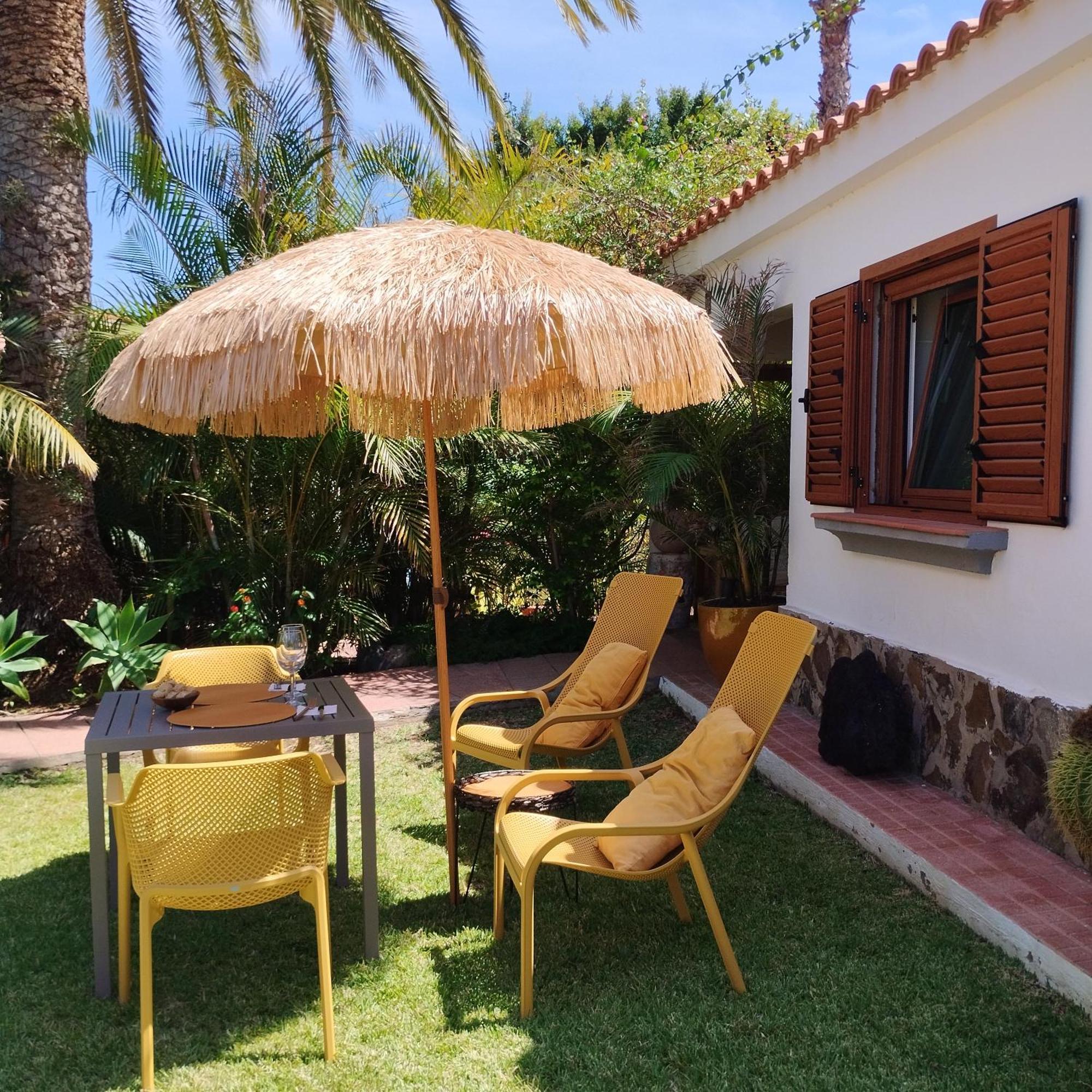Bungalow Tropical Con Piscina Y Aire Acondicionado Maspalomas  Exteriör bild