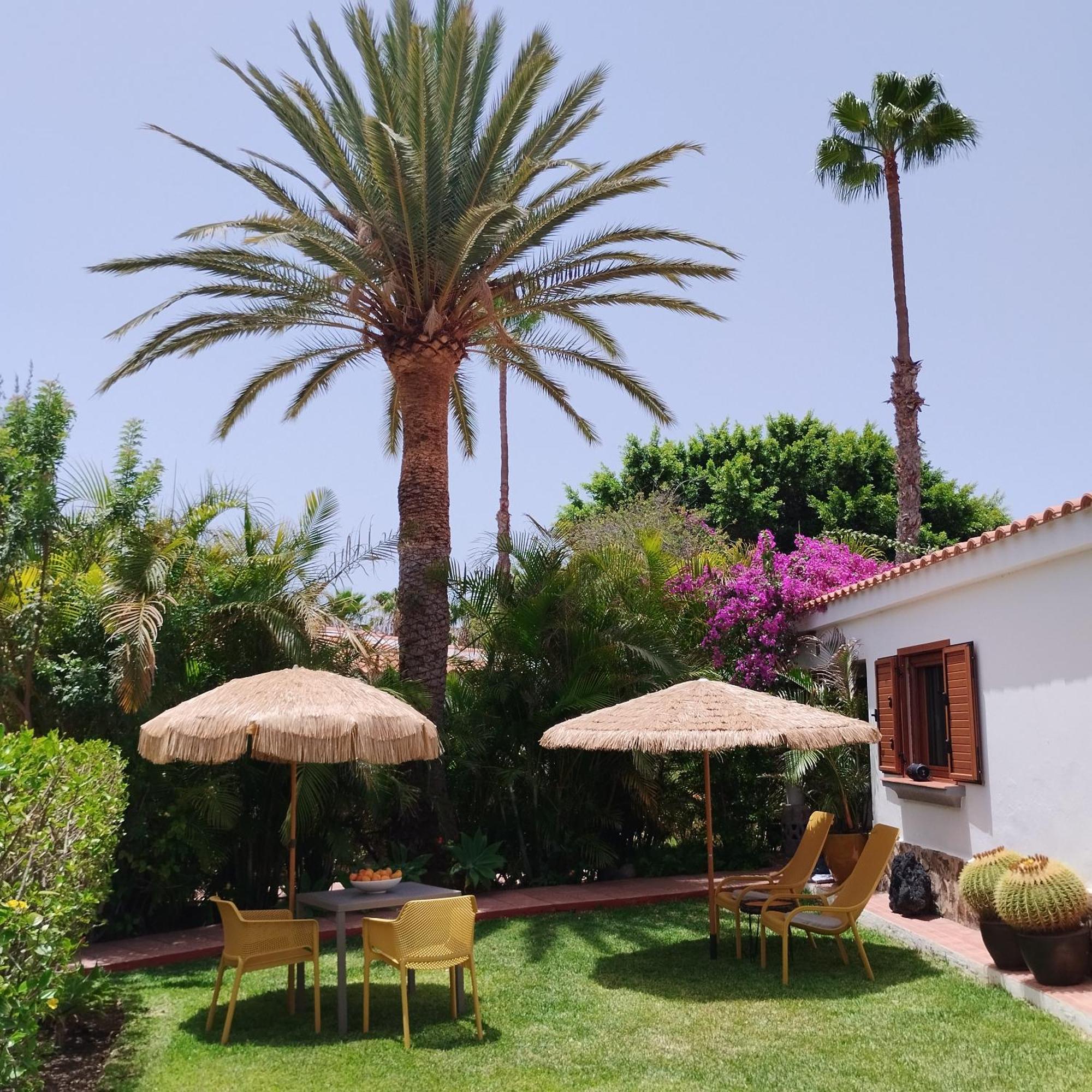 Bungalow Tropical Con Piscina Y Aire Acondicionado Maspalomas  Exteriör bild